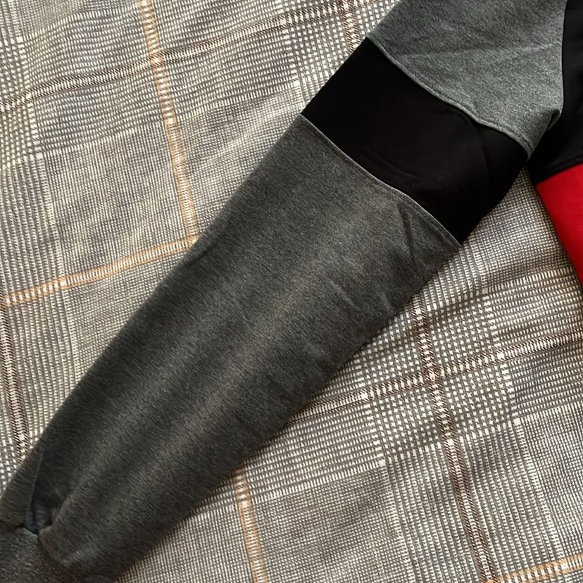 Gri Balenciaga Baskılı Erkek Sweatshirt - Görsel 3