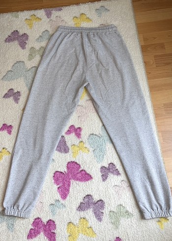 Gri Rahat Kesim Kadın Eşofman Altı - Görsel 4