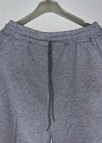 Gri Rahat Kesim Kadın Eşofman Altı - Görsel 5