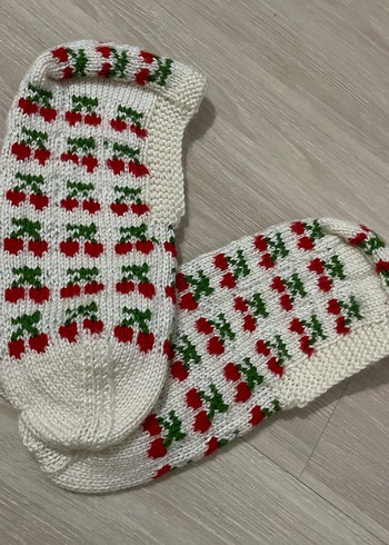 Örgü patik - Görsel 2