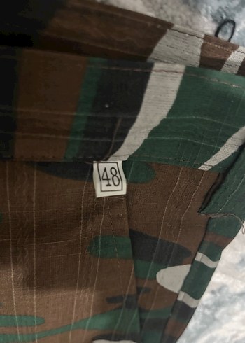 Kadın Kamuflaj Lastikli Rahat AskeriPantolon - Görsel 4