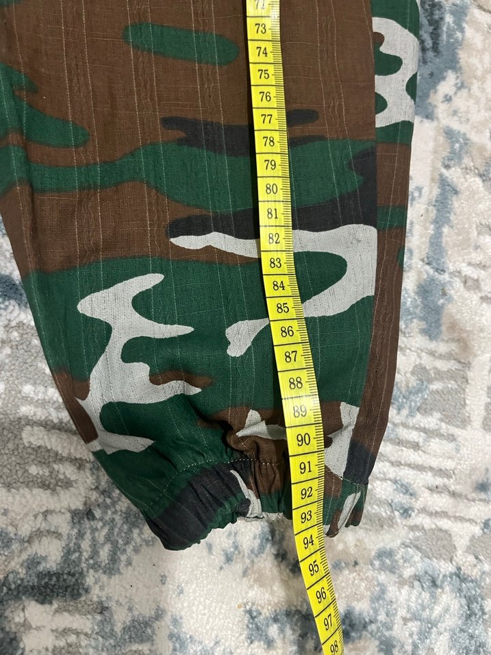 Kadın Kamuflaj Lastikli Rahat AskeriPantolon - Görsel 3