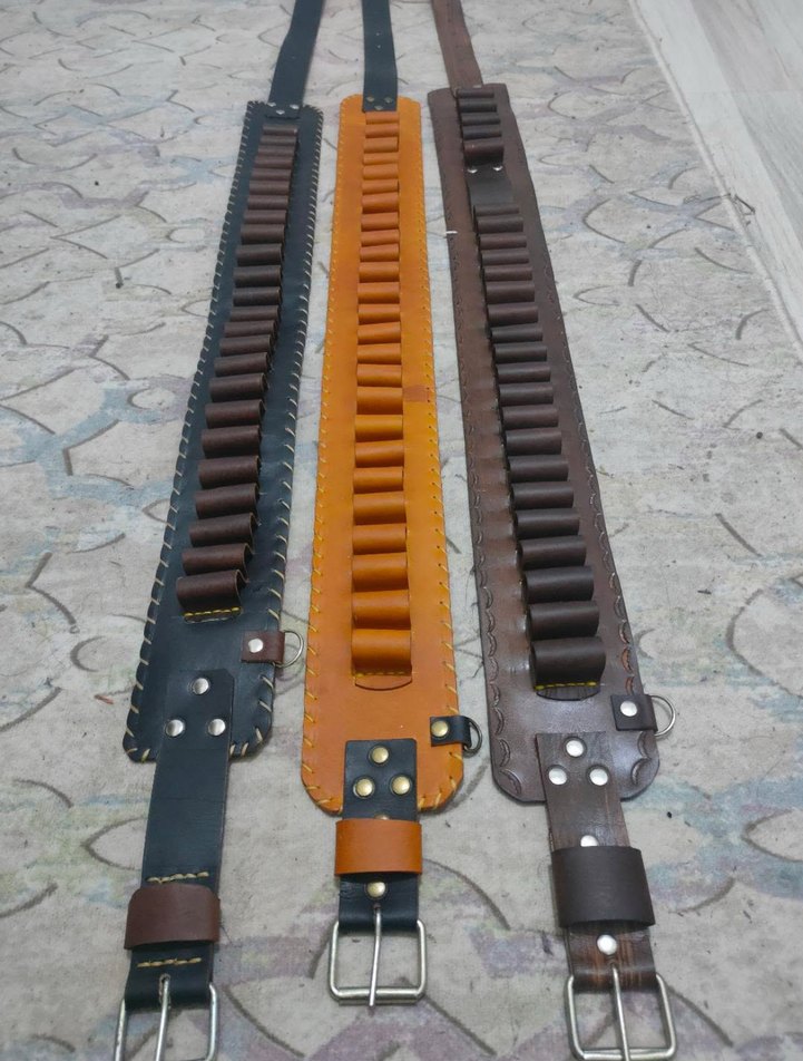 Elde dikilme deri fişeklik harbilik - Görsel 2