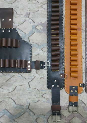 Koyu Kahverengi Bacak Fişeklik Harbilik - Görsel 2