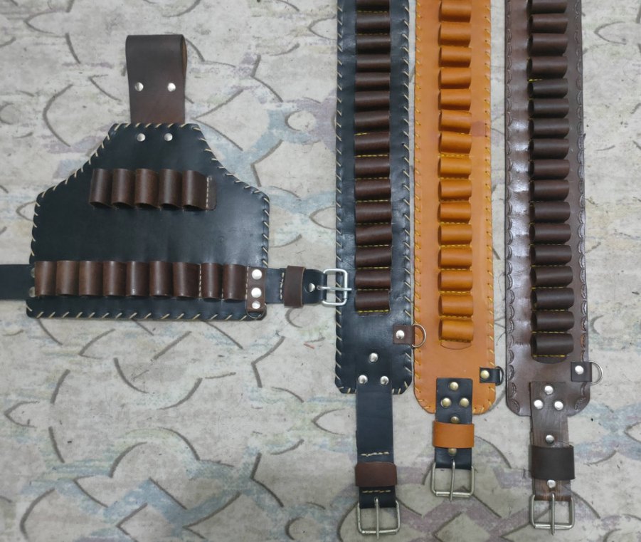 Koyu Kahverengi Bacak Fişeklik Harbilik - Görsel 2