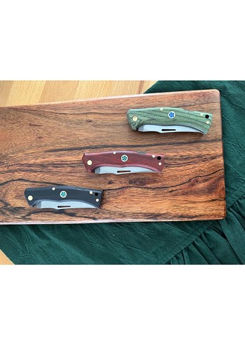 Koyu Renkli Katlanır Göktürk Çakı Cep Bıçakları - Görsel 2