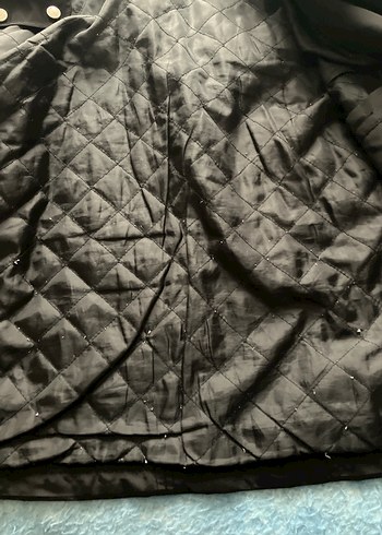 Siyah Fermuarlı Kadın Ceket - Görsel 3