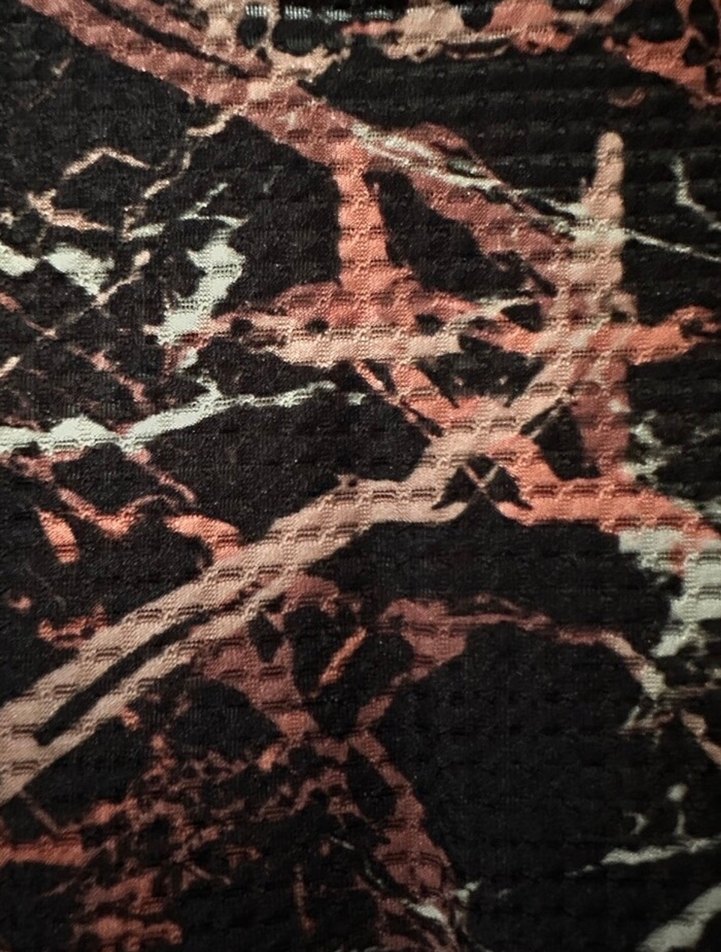 Dantel Detaylı Kahverengi Batik Crop Top - Görsel 5