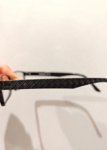 Şeffaf Siyah Kadın Gözlüğü - Görsel 6