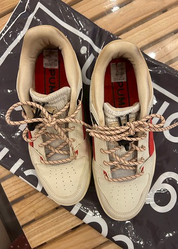 Puma Slipstream Retro Grade Kadın Krem Spor Ayakkabı - Görsel 4