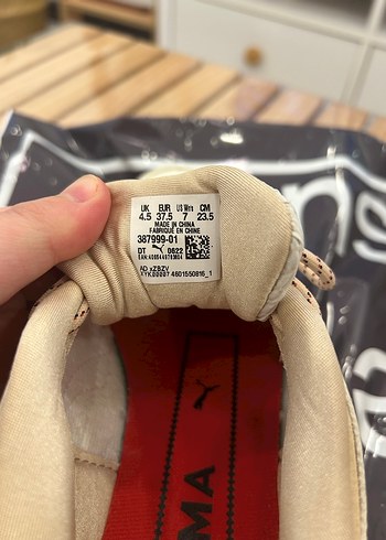 Puma Slipstream Retro Grade Kadın Krem Spor Ayakkabı - Görsel 5