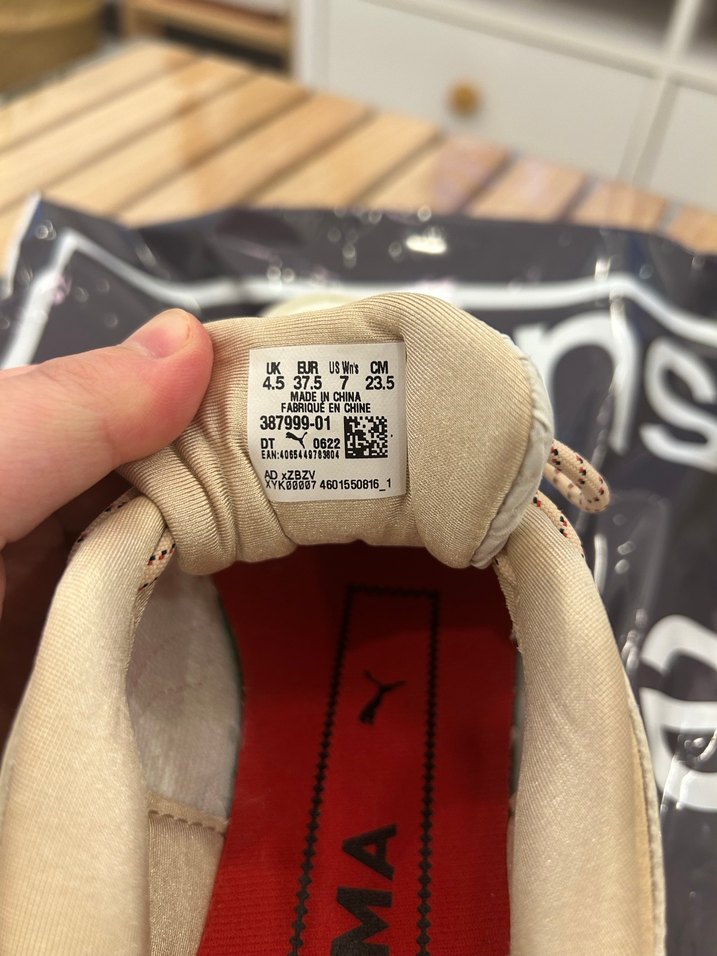 Puma Slipstream Retro Grade Kadın Krem Spor Ayakkabı - Görsel 5