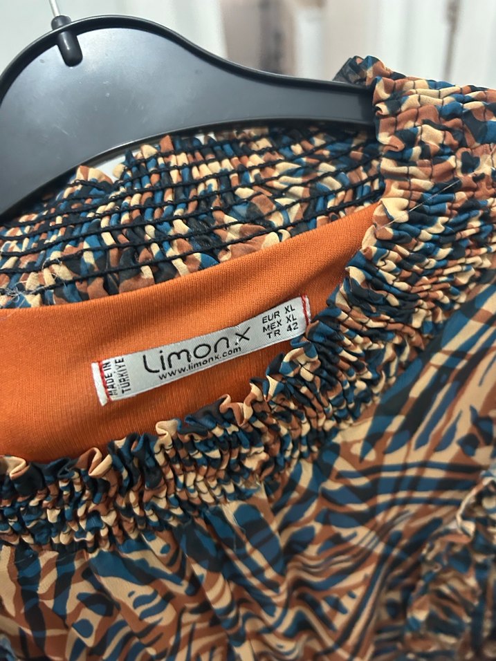 Kadın Çok Renkli Uzun Piliseli Bohem Elbise - Görsel 4