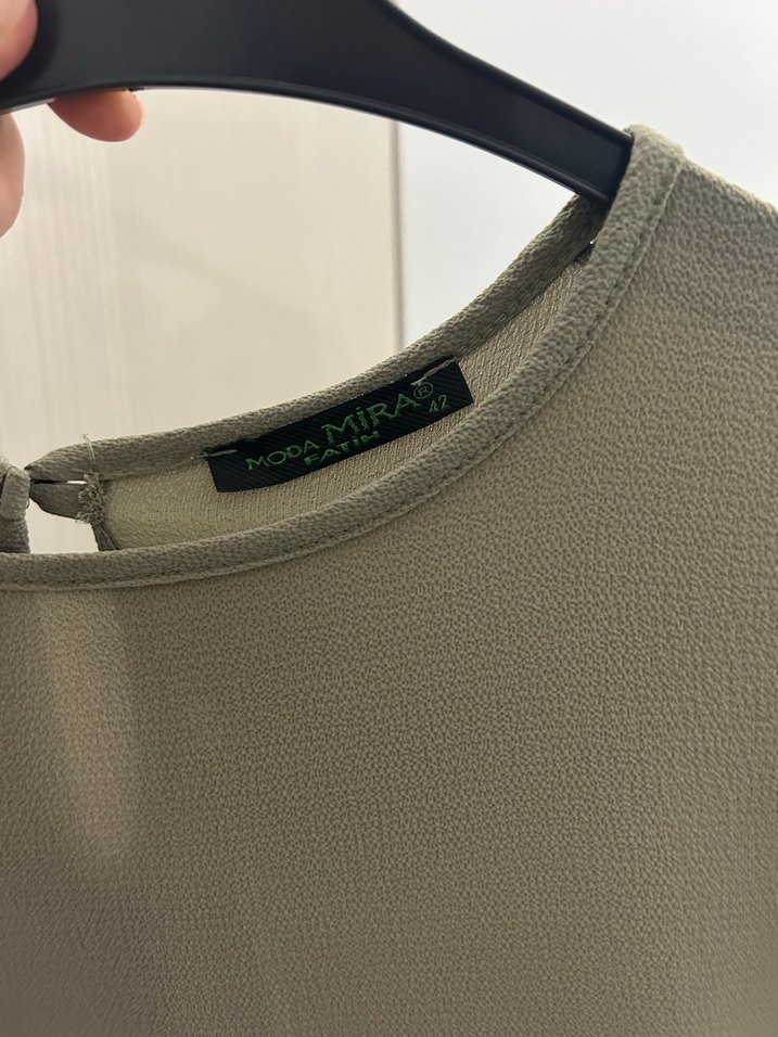 Kadın Tunik, Uzun Kollu, Salaş Kesim - Görsel 3