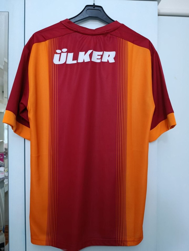 Erkek Galatasaray Kısa Kollu Forma Turuncu - Görsel 2