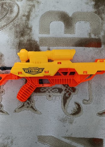 Renkli NERF Oyuncak Tüfek Sarı - Görsel 2