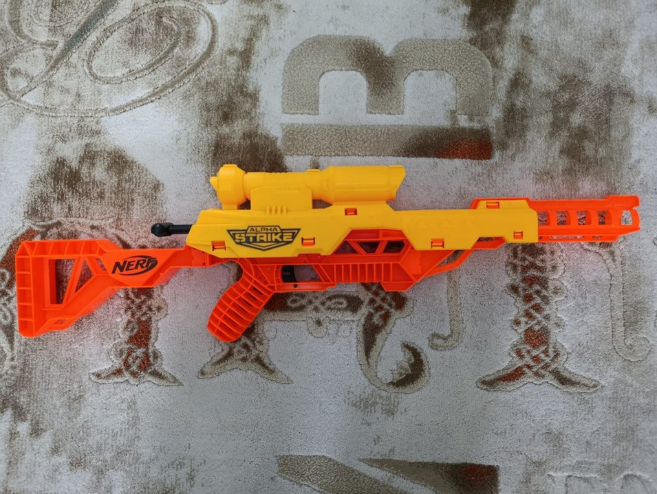 Renkli NERF Oyuncak Tüfek Sarı - Görsel 2