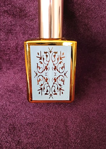 Altın Renkli cam şişe kolay dolum 15 ml parfüm şişesi - Görsel 3