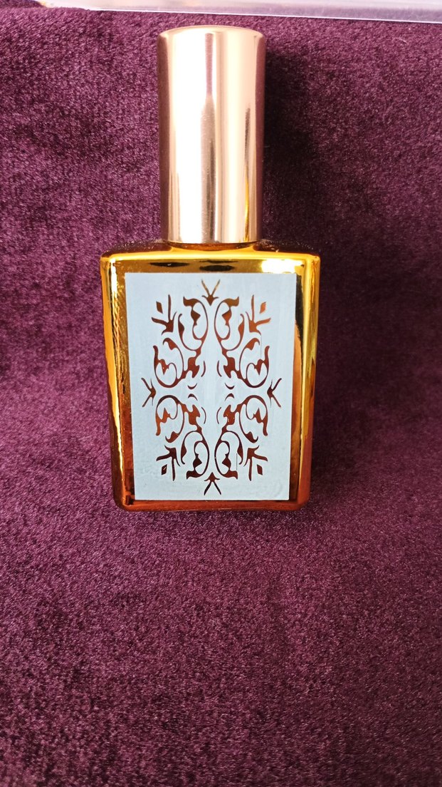 Altın Renkli cam şişe kolay dolum 15 ml parfüm şişesi - Görsel 3