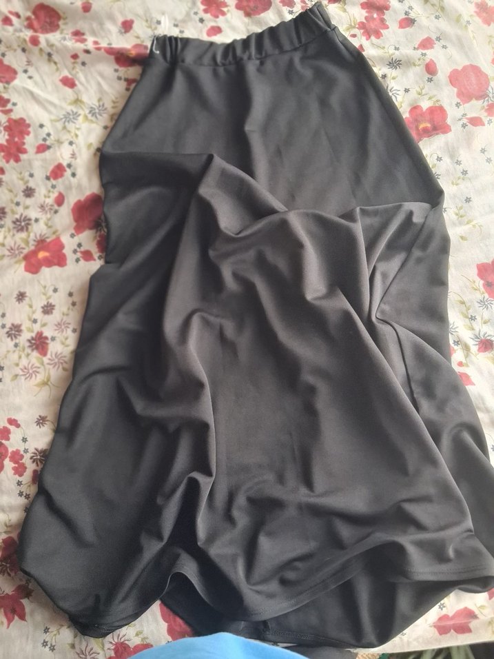 Siyah Kadın Salaş etek - Görsel 3