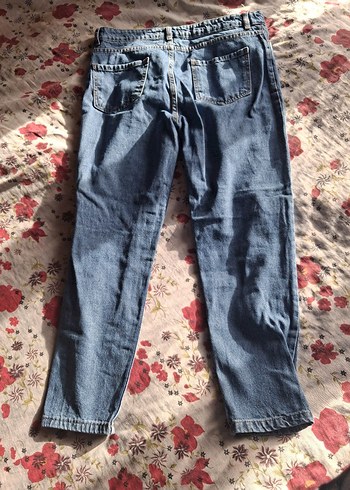 i Normal Boy Bol Kesim Kadın Kot Pantolon - Görsel 2