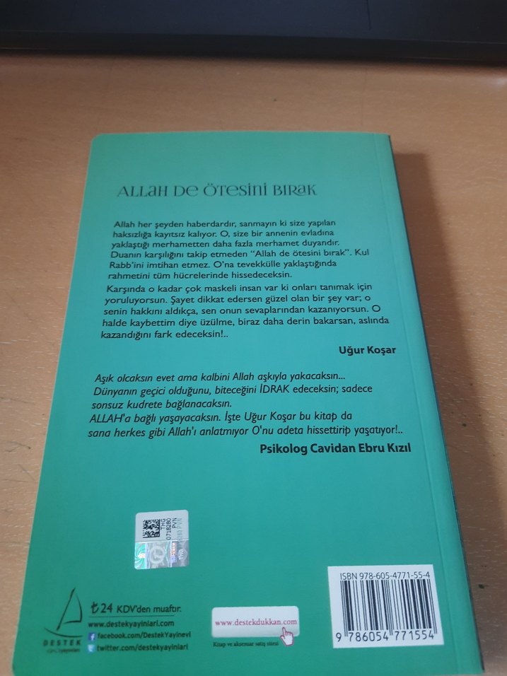 Allah De Ötesini Bırak - Uğur Koşar - Görsel 2