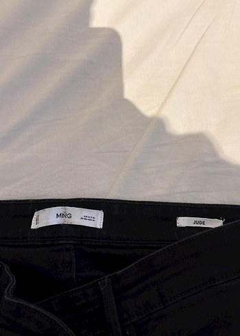 Erkek Siyah Slim Fit Denim Pantolon - Görsel 2