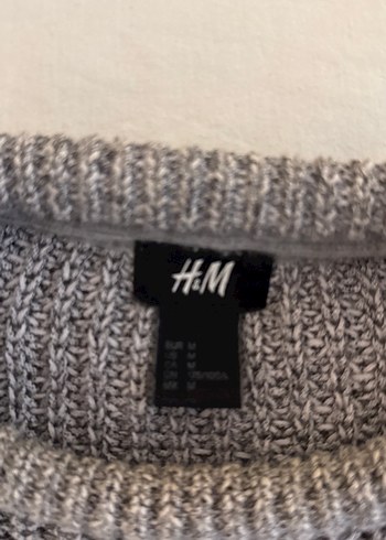 Gri Örgü Erkek Triko Kazak - Görsel 2