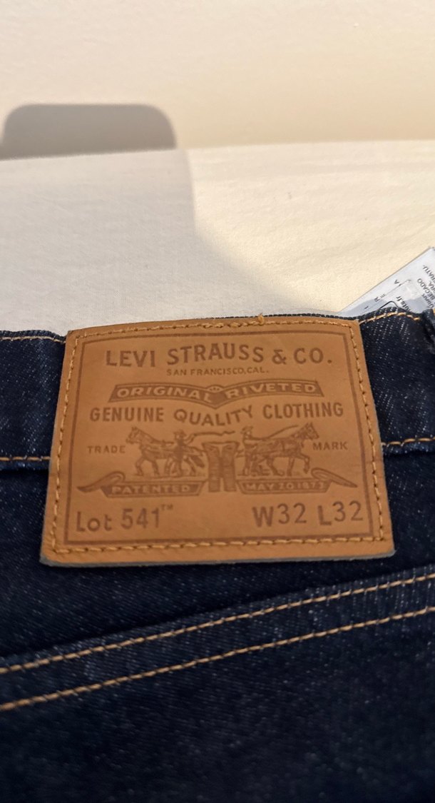 Lacivert Bol Kesim Denim Erkek Pantolon - Görsel 3