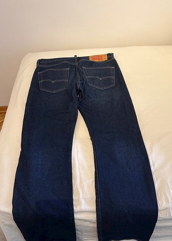 Erkek Lacivert Denim Pantolon - Görsel 2