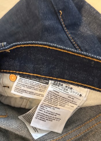 Erkek Lacivert Denim Pantolon - Görsel 4