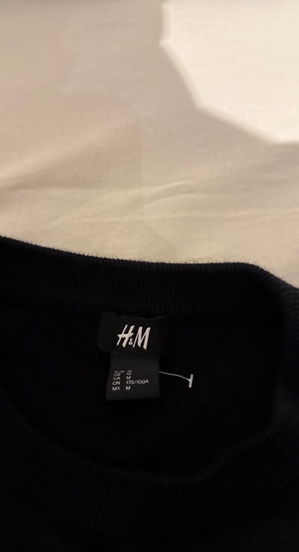 Siyah Erkek Uzun Kollu Basic Sweatshirt - Görsel 2