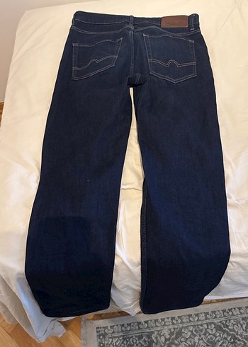 Lacivert Regular Fit Erkek Kot Pantolon - Görsel 3