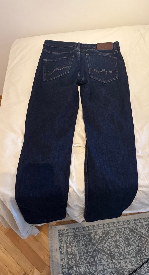 Lacivert Regular Fit Erkek Kot Pantolon - Görsel 3