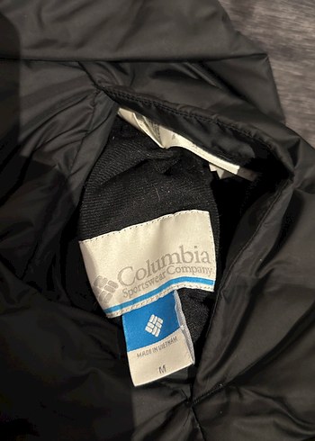 Columbia çift taraflı siyah ve gri Kapüşonlu Erkek Mont - Görsel 2