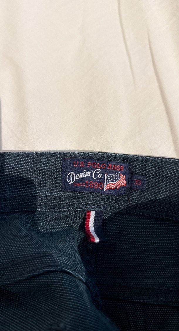 Erkek Lacivert dar Kesim Midi Kot Pantolon - Görsel 5