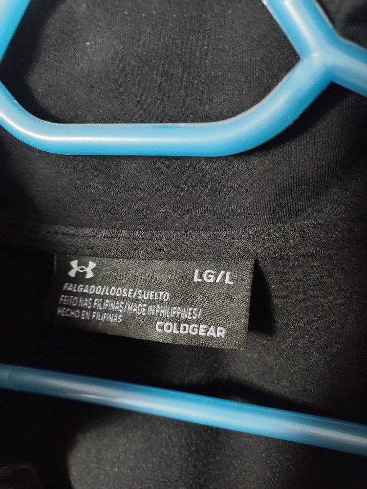 Siyah Fermuarlı Yüksek Yakalı Erkek Eşofman üstü - Görsel 2