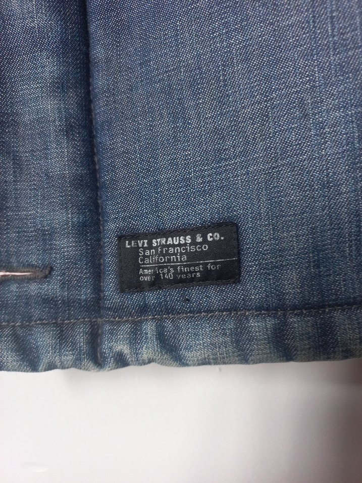 İçi polar vintage kot mont - Görsel 3