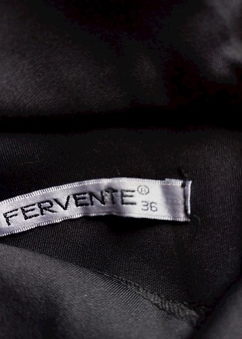 Siyah Midi Omuzu Açık Kadın Elbise - Görsel 3