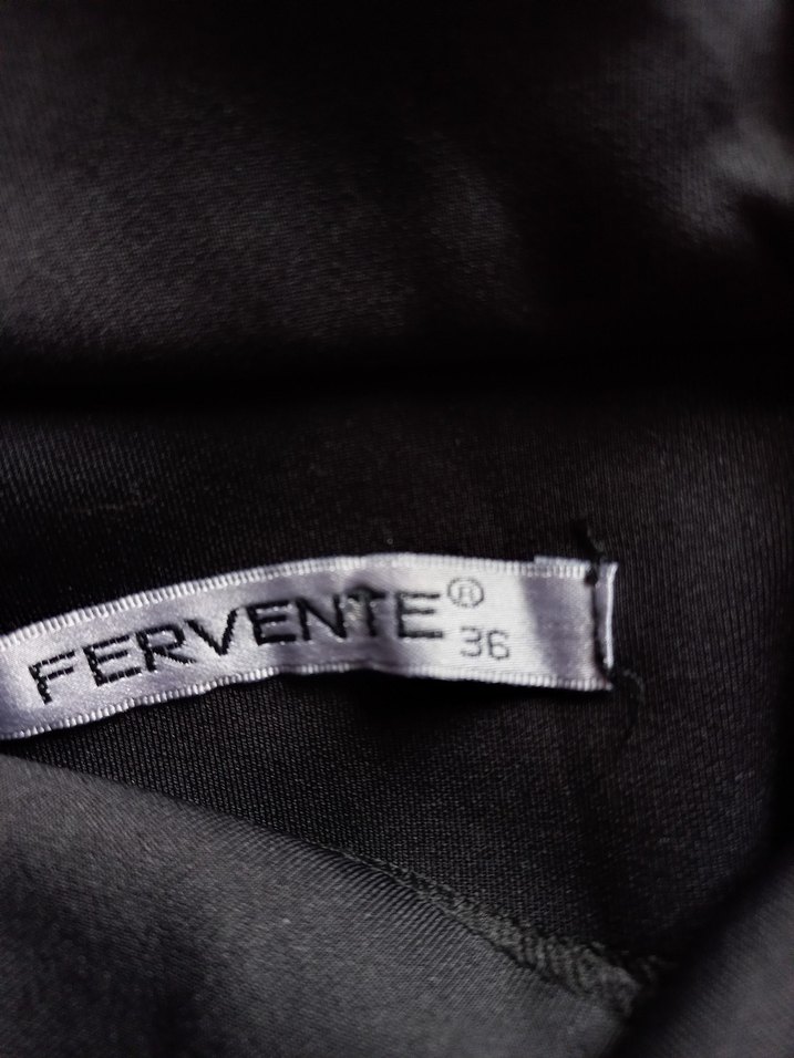 Siyah Midi Omuzu Açık Kadın Elbise - Görsel 3