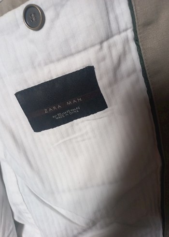 Zara Men Keten Düğmeli Ceket - Görsel 4