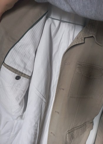 Zara Men Keten Düğmeli Ceket - Görsel 2