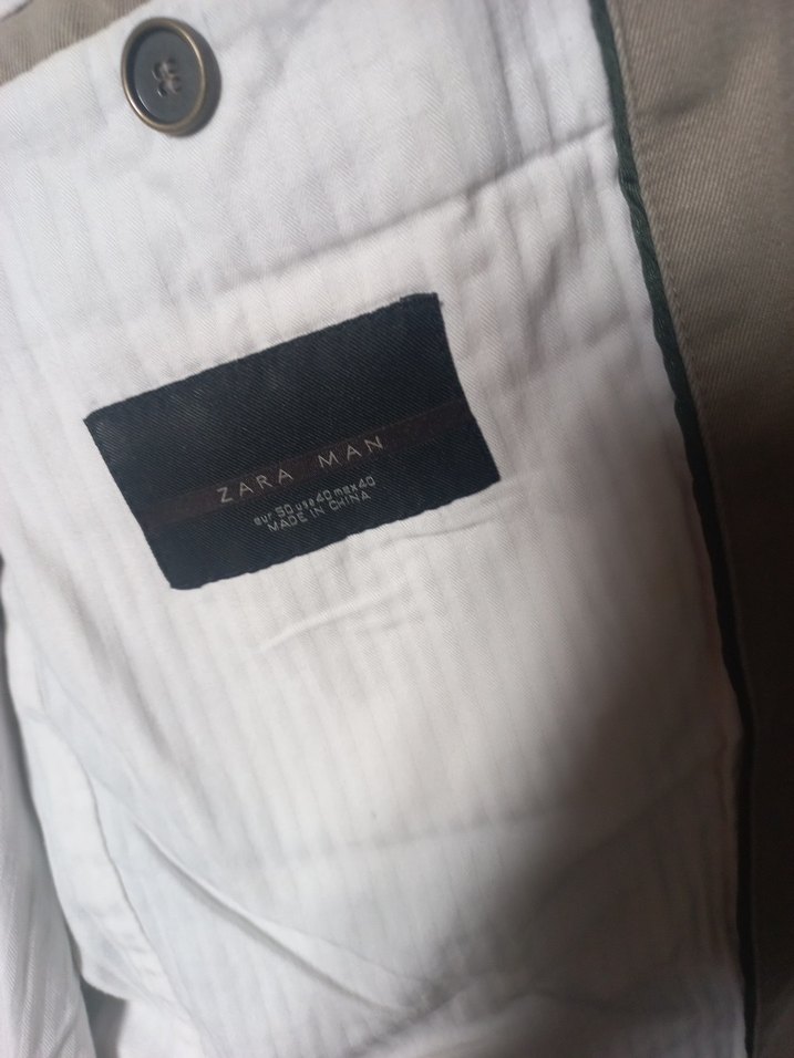 Zara Men Keten Düğmeli Ceket - Görsel 4