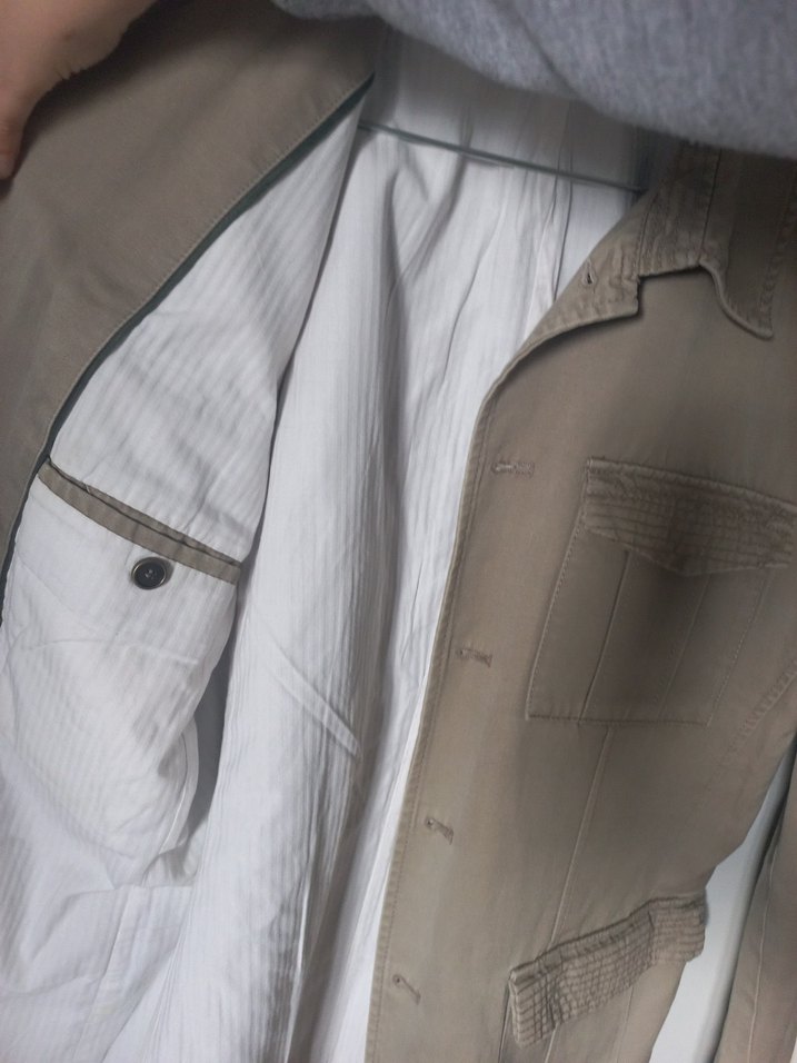 Zara Men Keten Düğmeli Ceket - Görsel 2