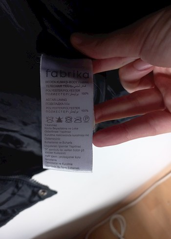 Düğmeli Siyah Erkek Fabrika Mont - Görsel 4