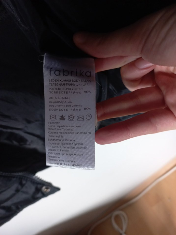 Düğmeli Siyah Erkek Fabrika Mont - Görsel 4