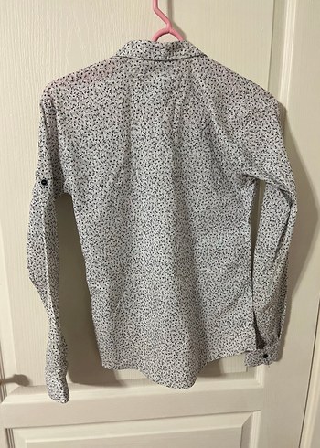 Erkek Çocuk Uzun Kollu Polo Baskılı Gömlek - Görsel 7