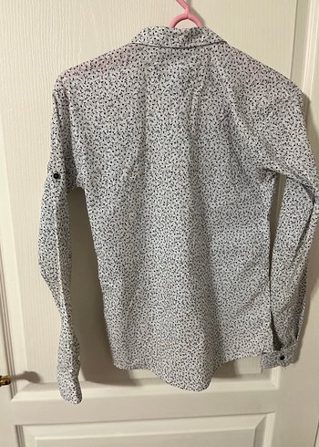 Erkek Çocuk Uzun Kollu Polo Baskılı Gömlek - Görsel 6