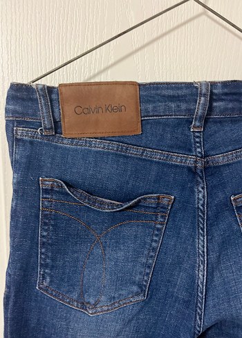 Erkek Lacivert Dar Kesim Denim Jean - Görsel 6