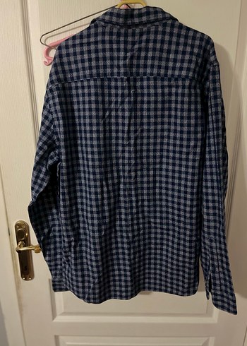 Gri Erkek Uzun Kollu Gömlek - Görsel 6